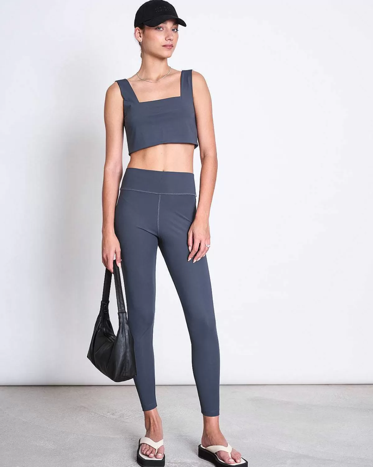 Active Leggings Hallin Solid Grey>JAN 'N JUNE Cheap