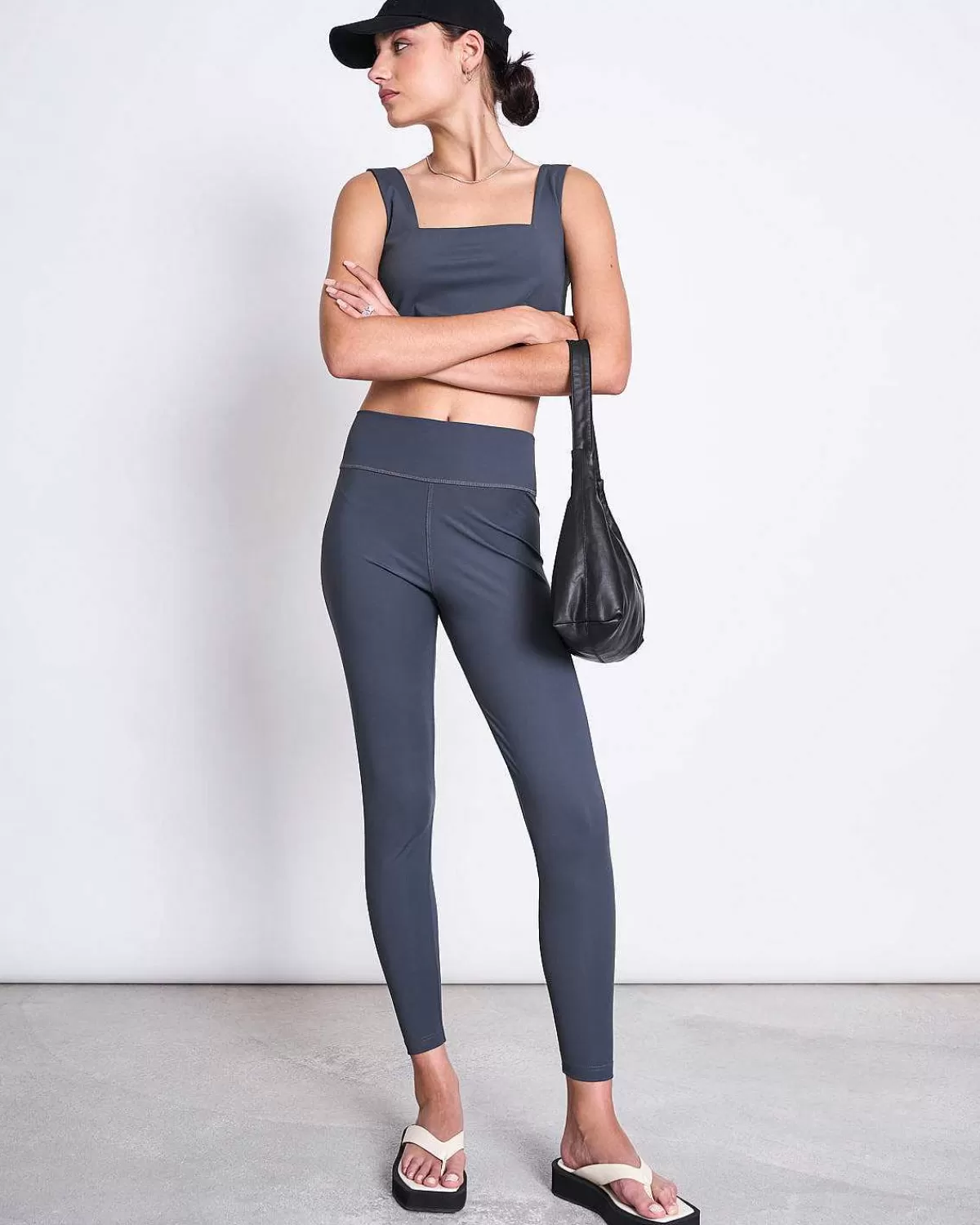 Active Leggings Hallin Solid Grey>JAN 'N JUNE Flash Sale