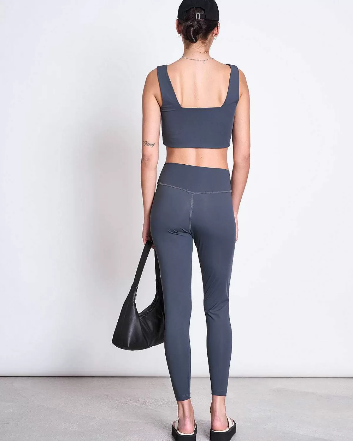 Active Leggings Hallin Solid Grey>JAN 'N JUNE Cheap