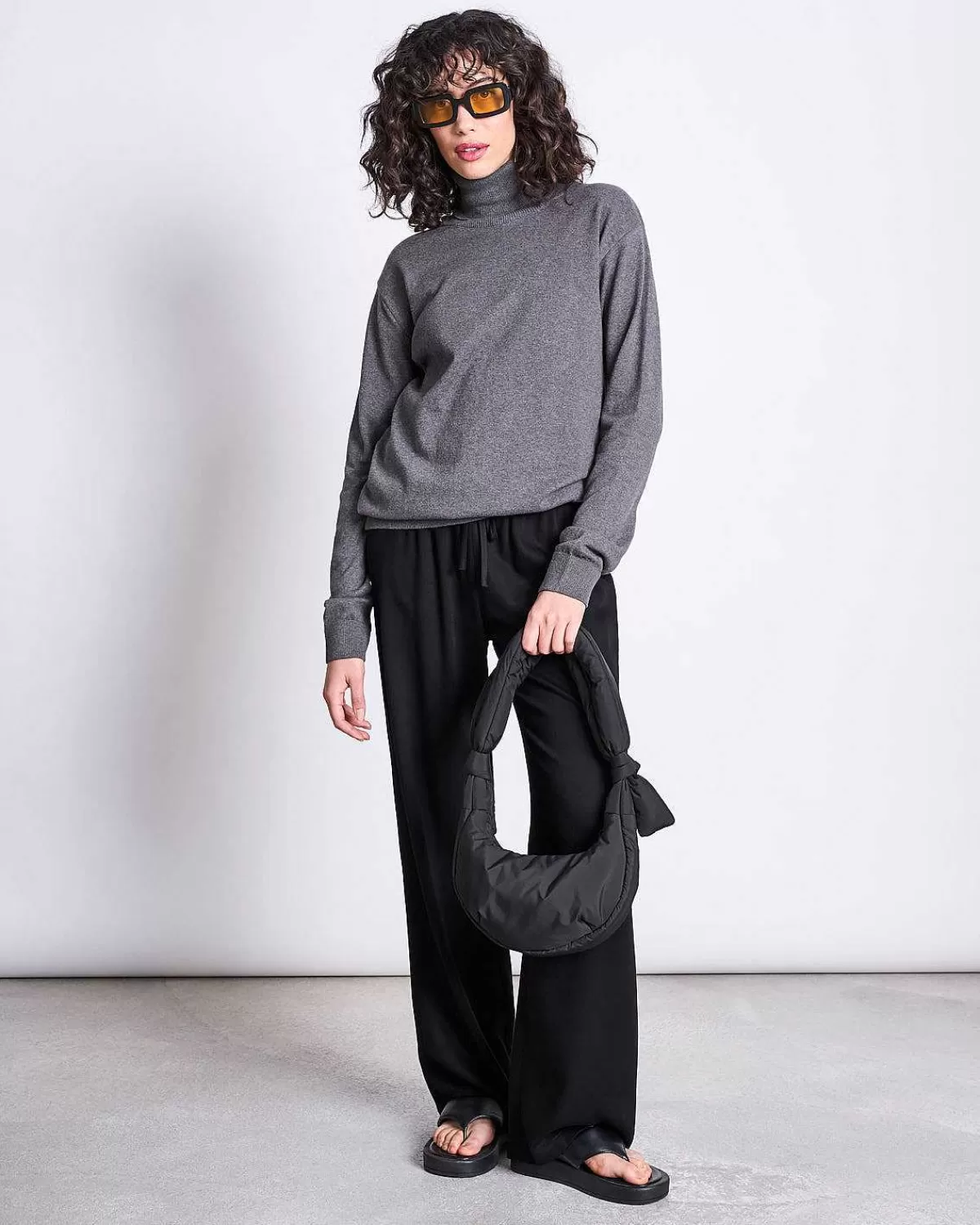 Bag Biwa Puffy Micro Black>JAN 'N JUNE Fashion