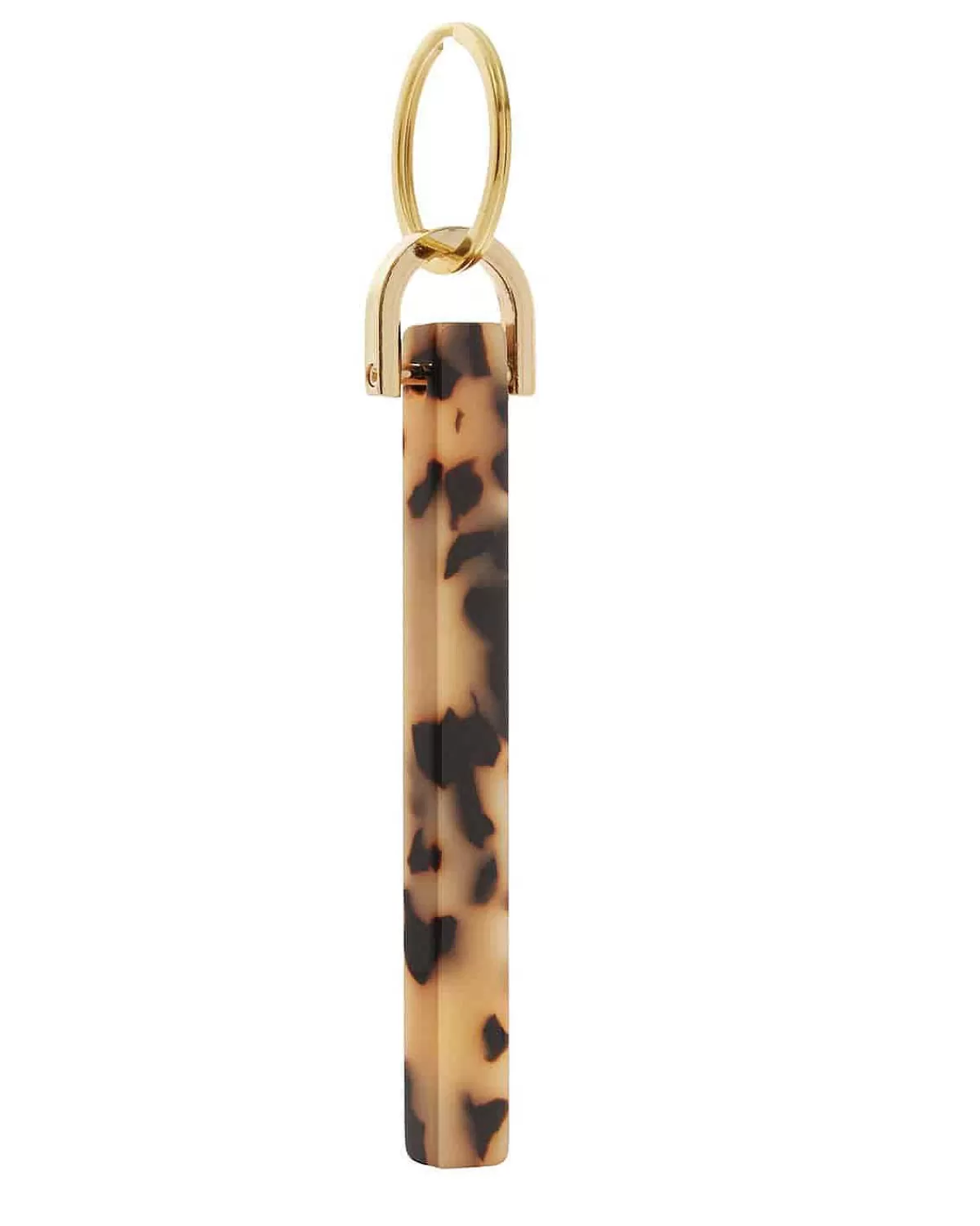 Bar Keychain Blonde Tortoise>JAN 'N JUNE Shop