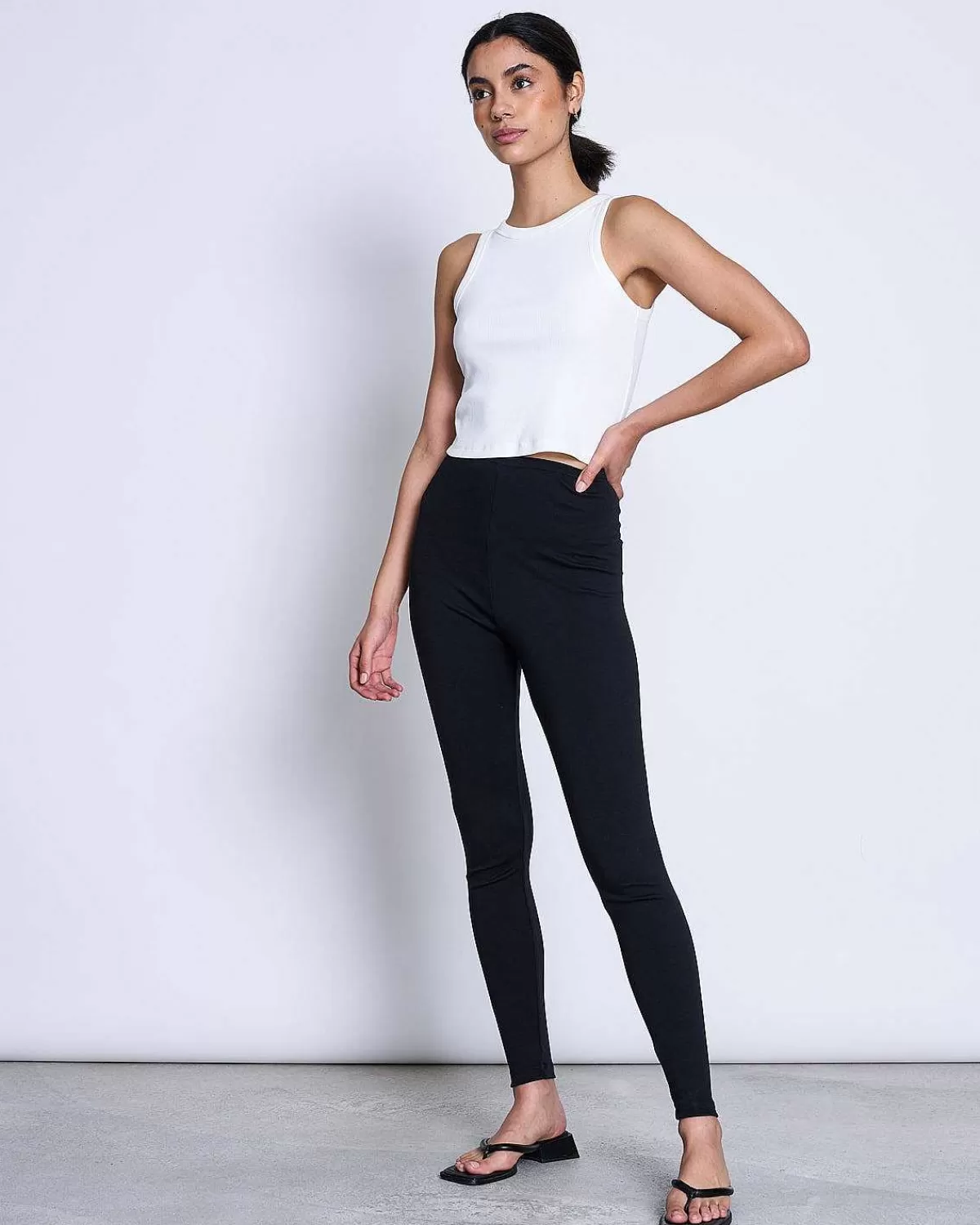 Basic Leggings Black>JAN 'N JUNE Outlet