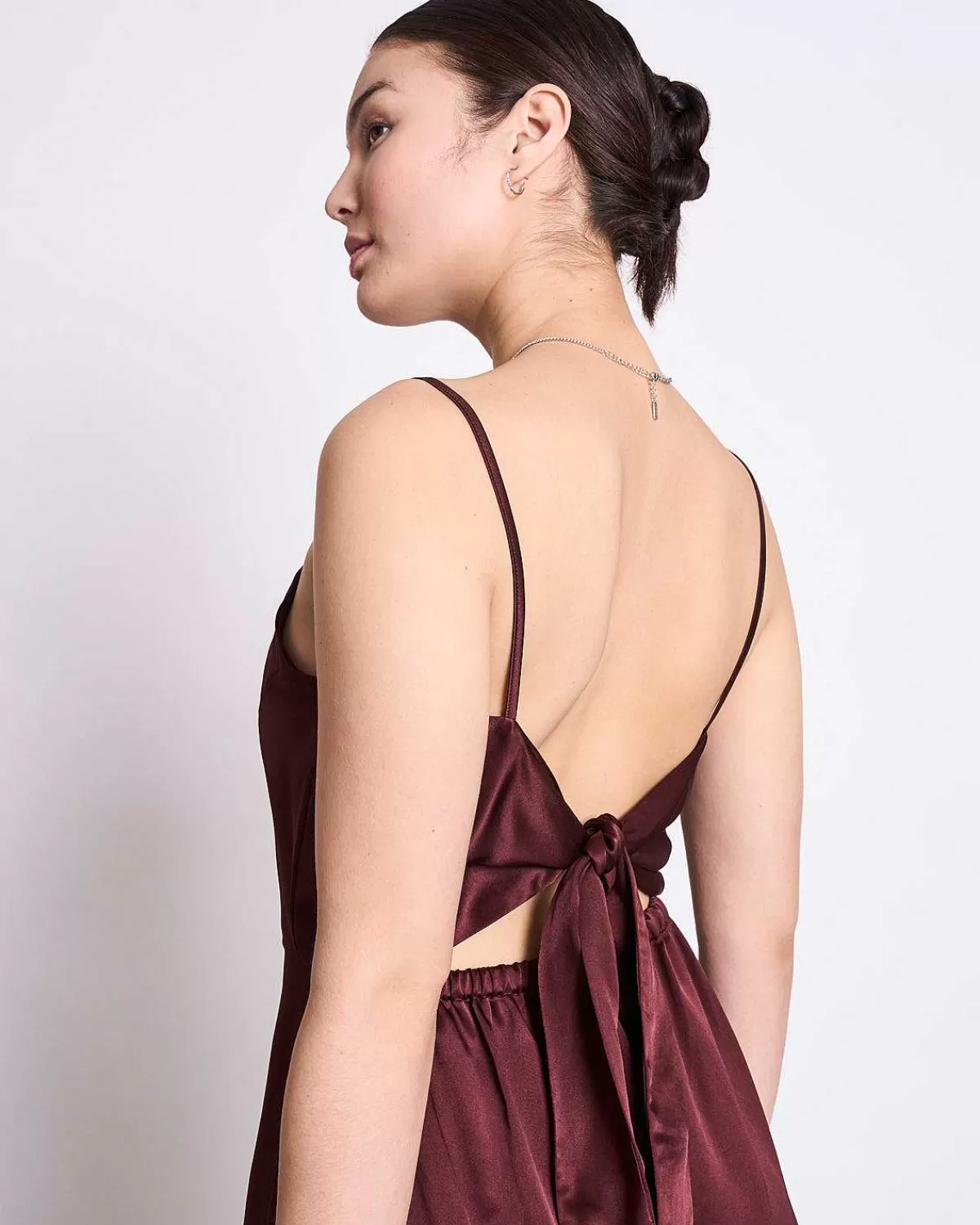 Bow Dress Ellara Intense Rust>JAN 'N JUNE Cheap