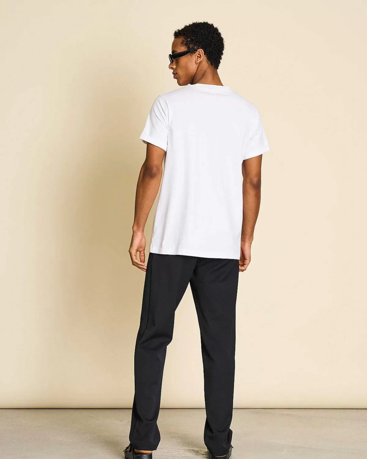 Brushed T-Shirt Boy Plain White For Men>JAN 'N JUNE Clearance