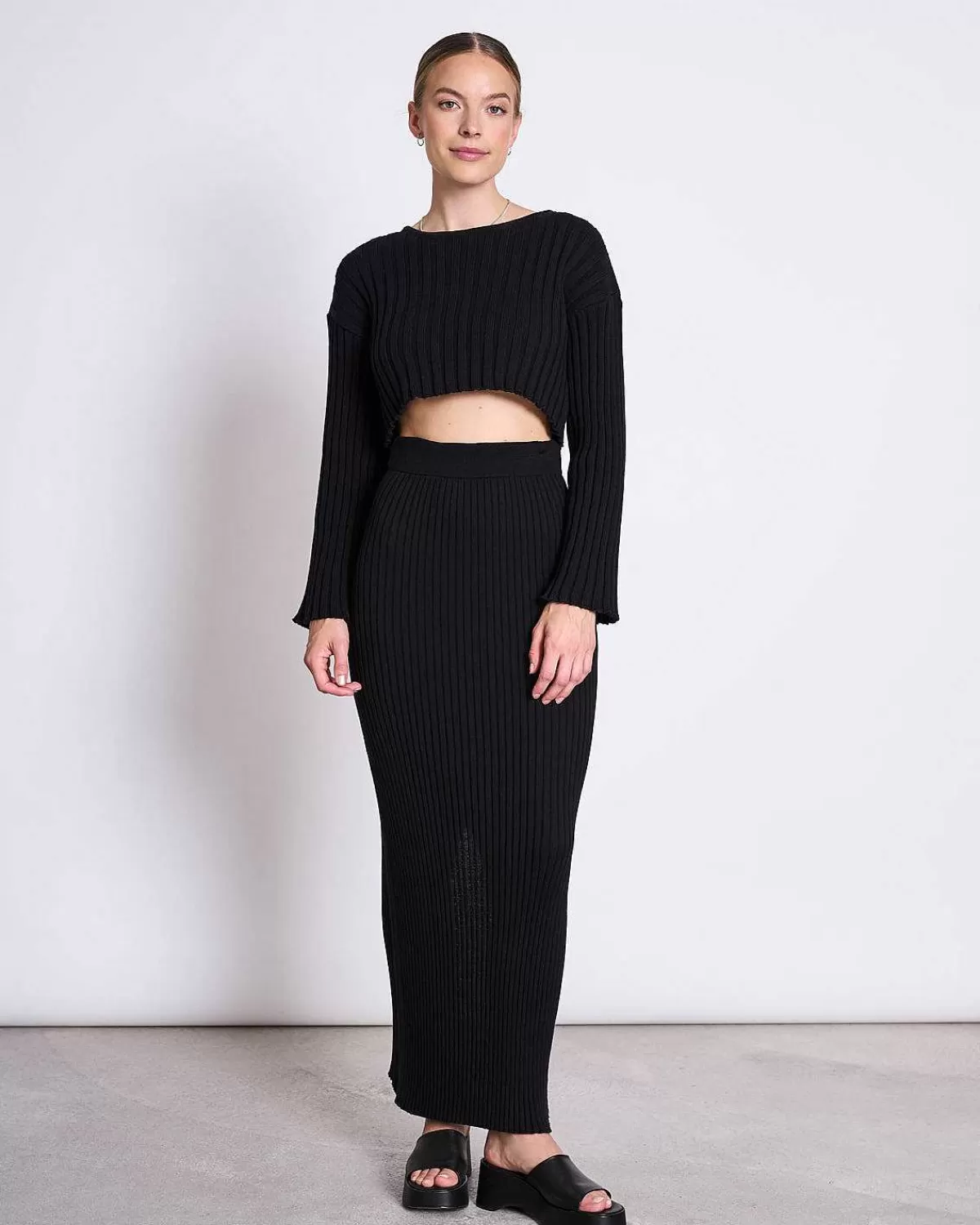 Cropped Jumper Kames Black Gots>JAN 'N JUNE Outlet