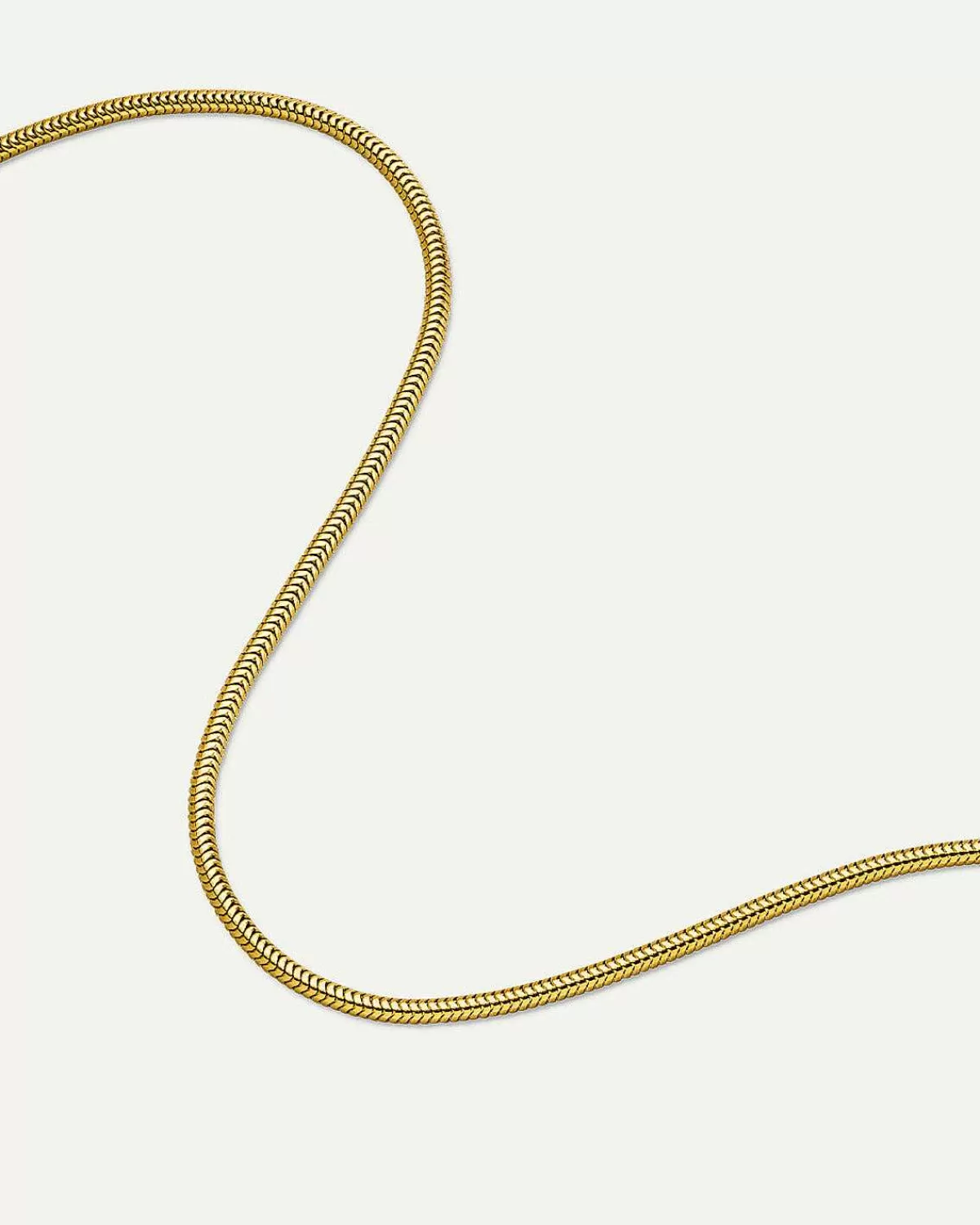 Dear Darling Berlin Delicate Short Snake Necklace Gold>JAN 'N JUNE Cheap