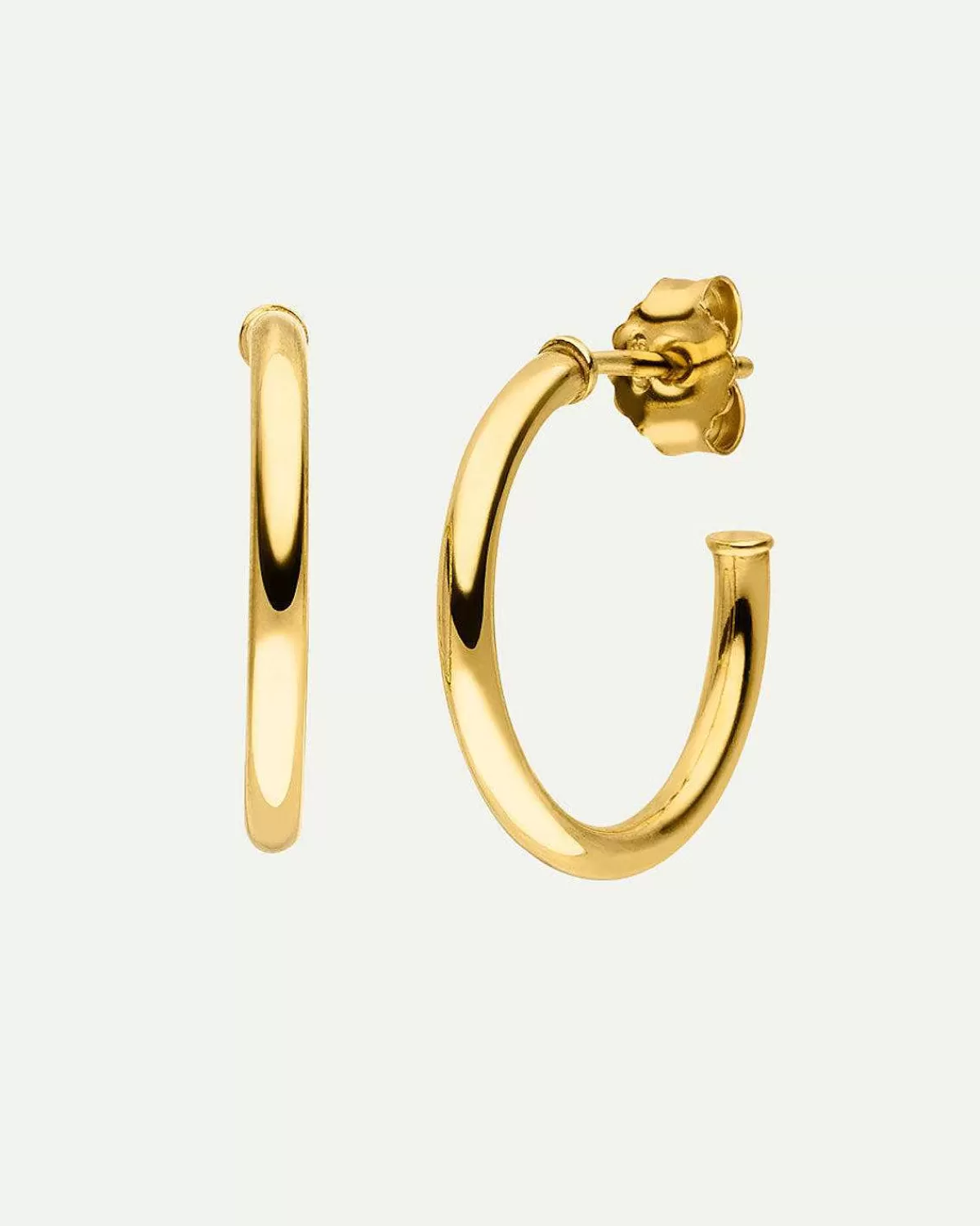 Dear Darling Berlin Essential Hoop Earrings Medium Gold>JAN 'N JUNE Hot