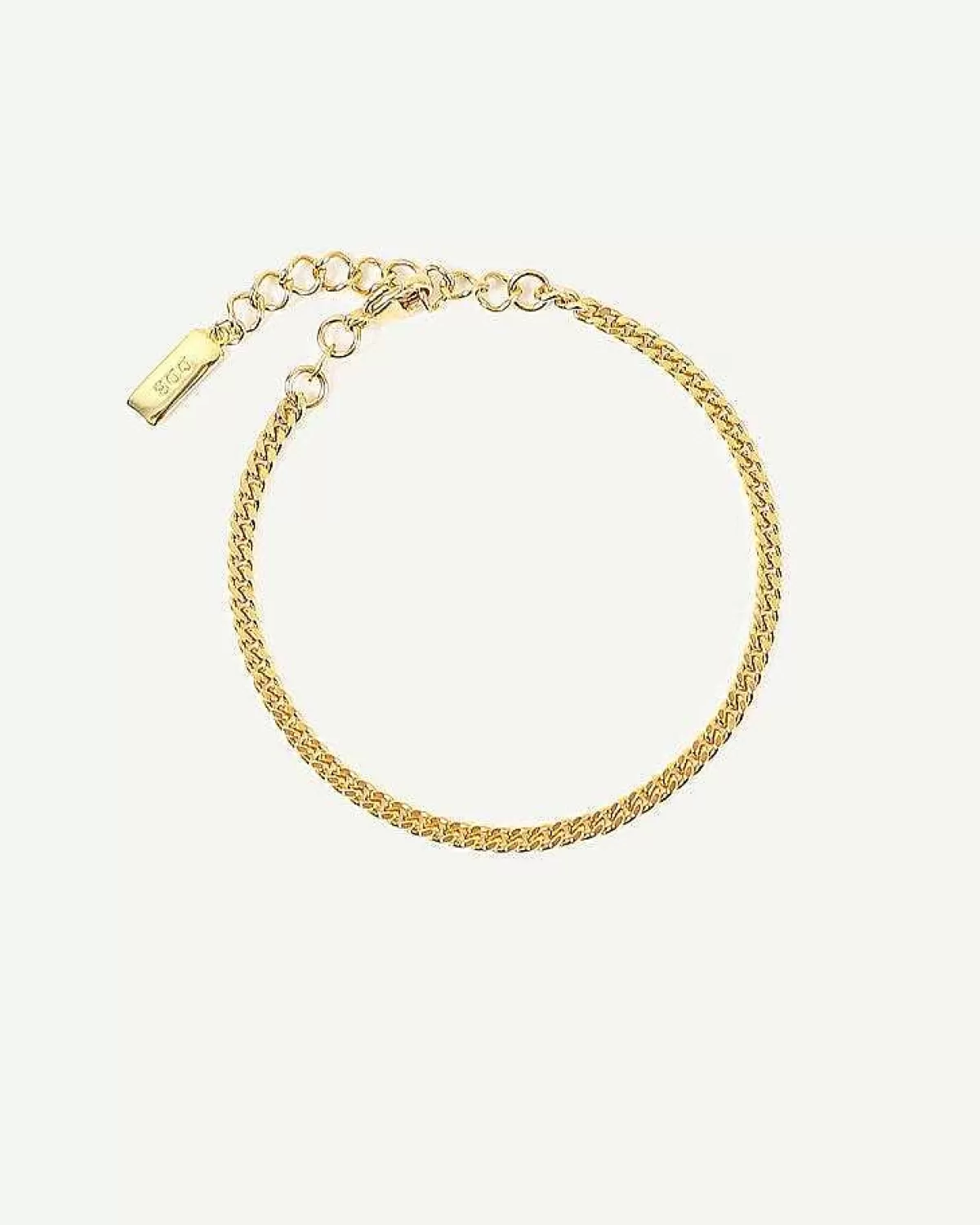 Dear Darling Berlin Fine Curb Chain Bracelet Gold>JAN 'N JUNE Cheap