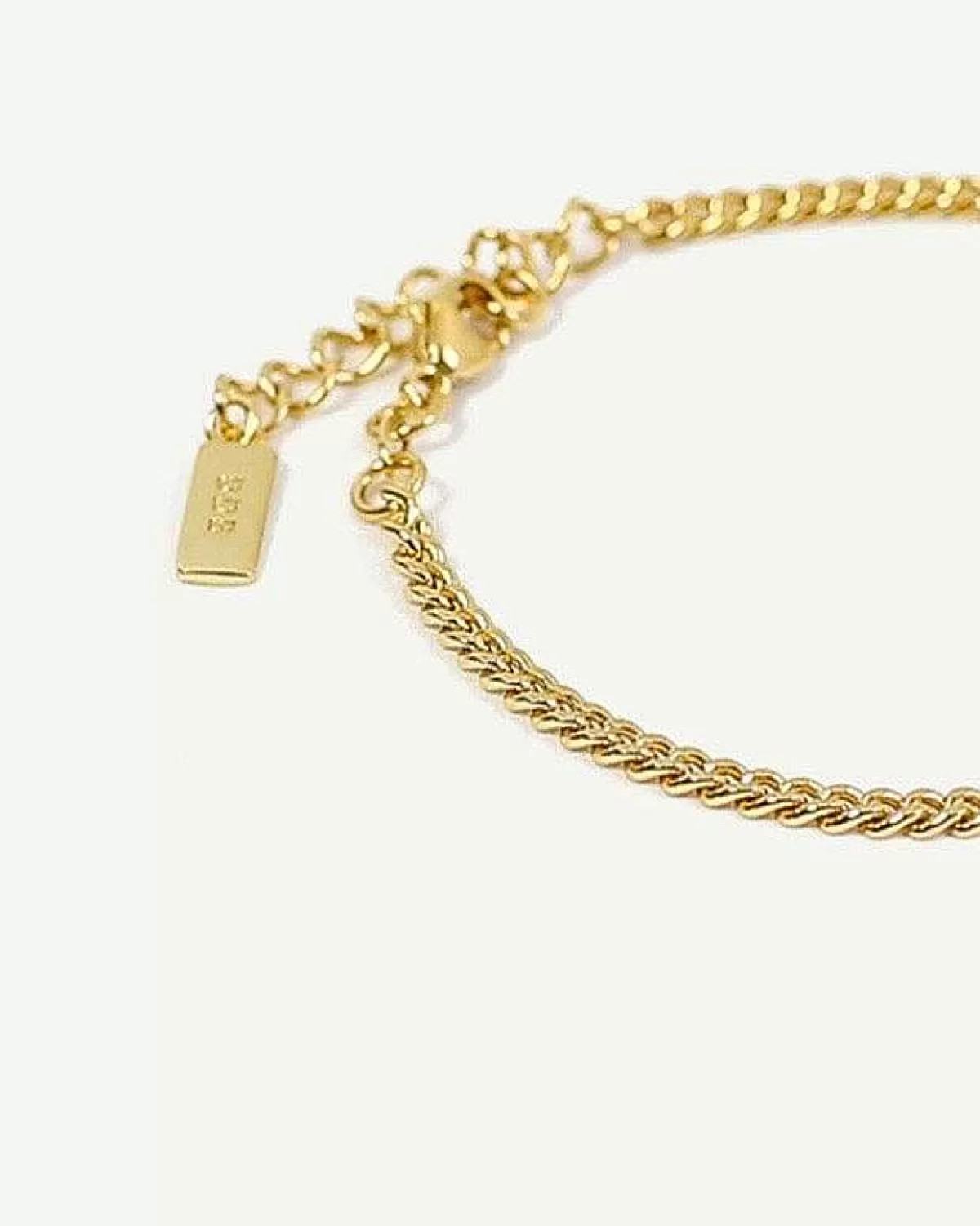 Dear Darling Berlin Fine Curb Chain Bracelet Gold>JAN 'N JUNE Cheap