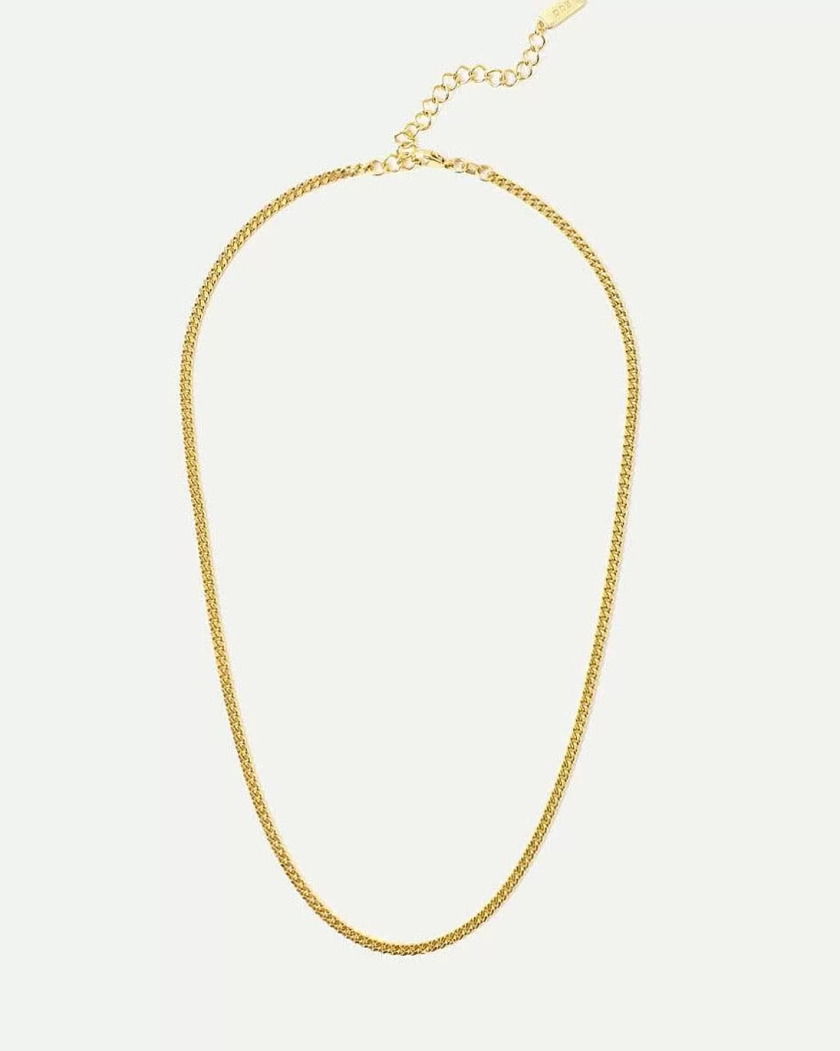 Dear Darling Berlin Fine Curb Chain Necklace Gold>JAN 'N JUNE Shop