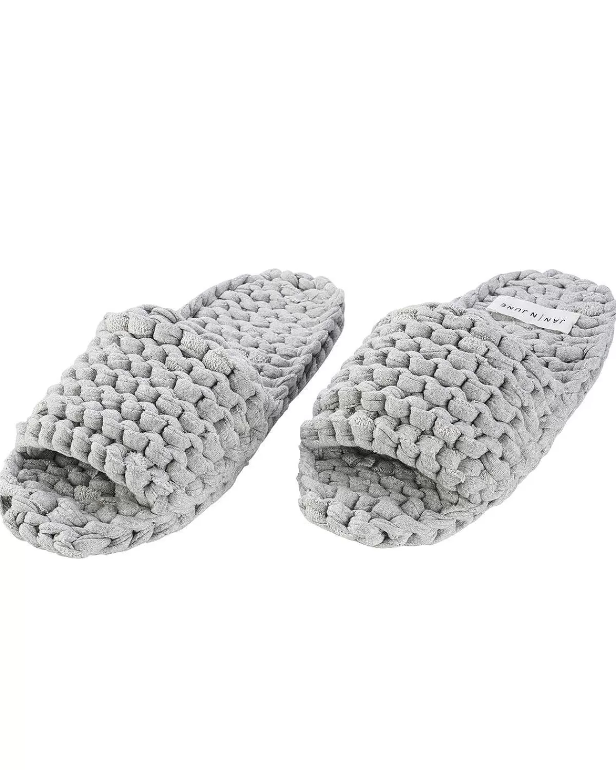 Knit Slippers Berlinette Grey>JAN 'N JUNE New