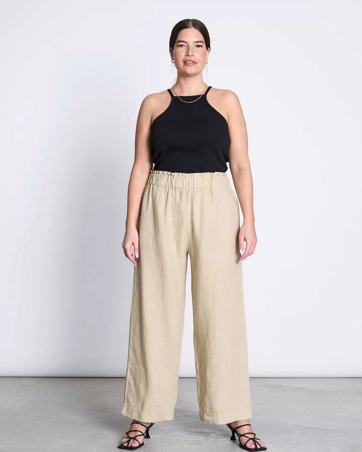 Linen Pants Beveren Sand>JAN 'N JUNE Clearance