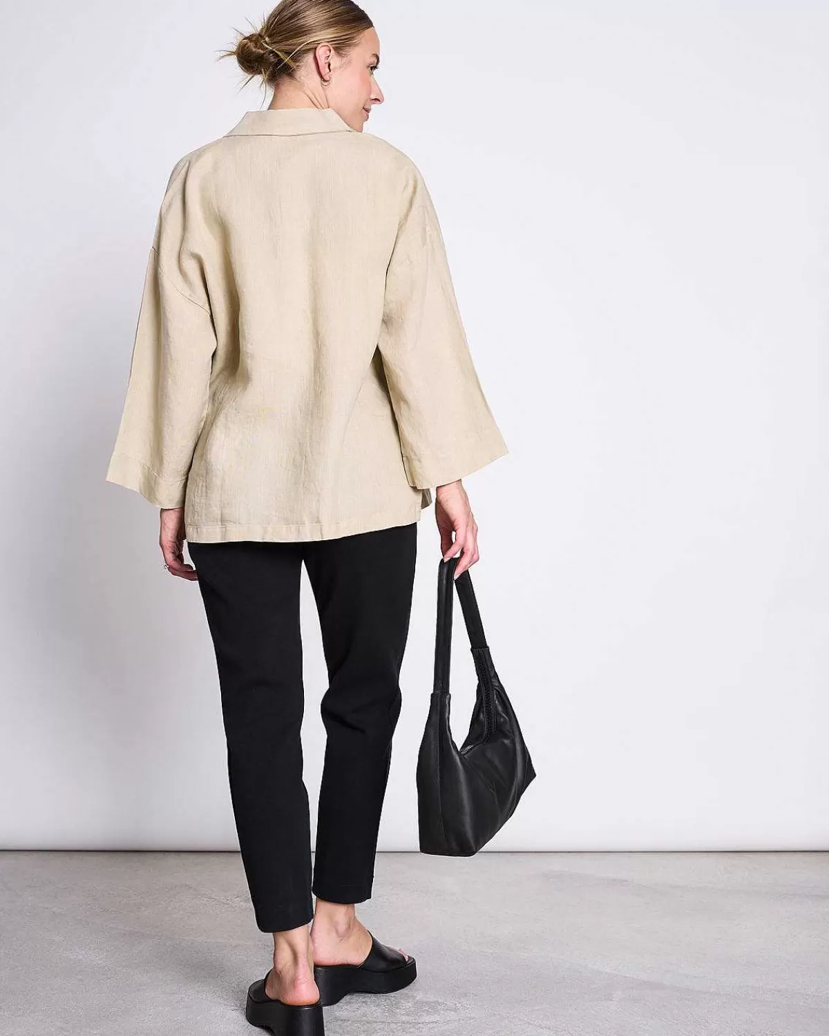 Linen Shirt Mons Sand>JAN 'N JUNE Flash Sale