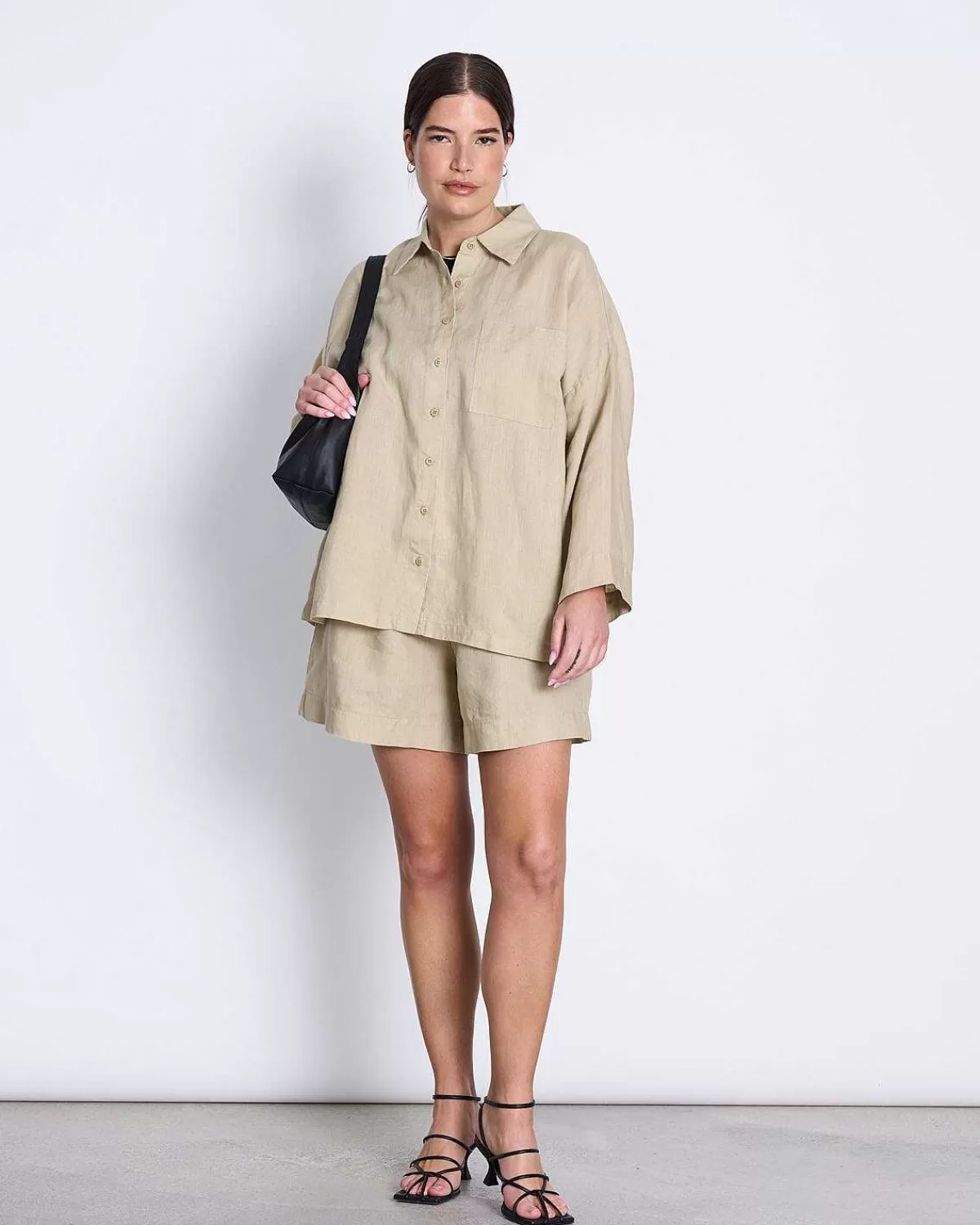 Linen Shirt Mons Sand>JAN 'N JUNE Flash Sale