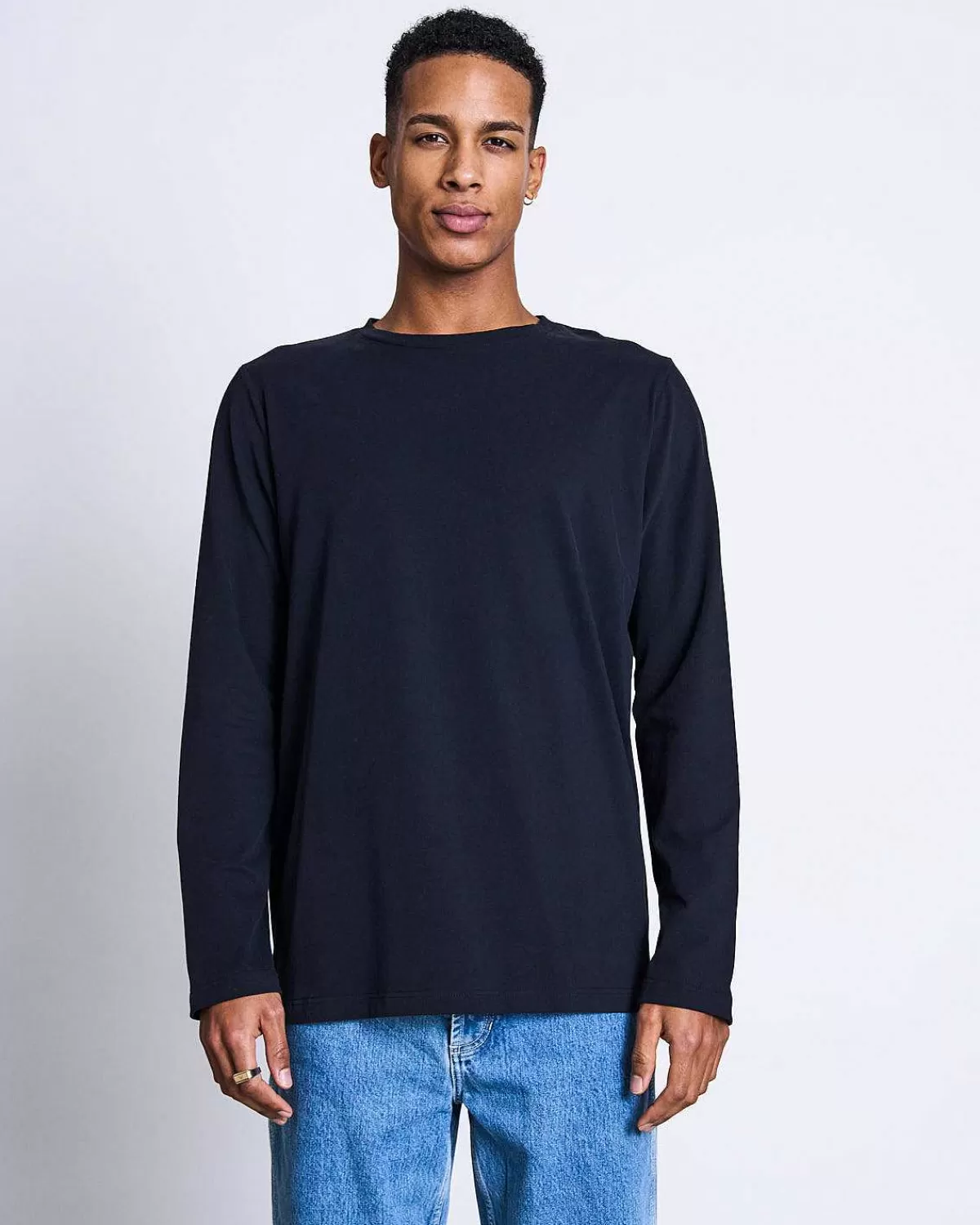 Longsleeve Boy Soft Black For Men>JAN 'N JUNE Fashion