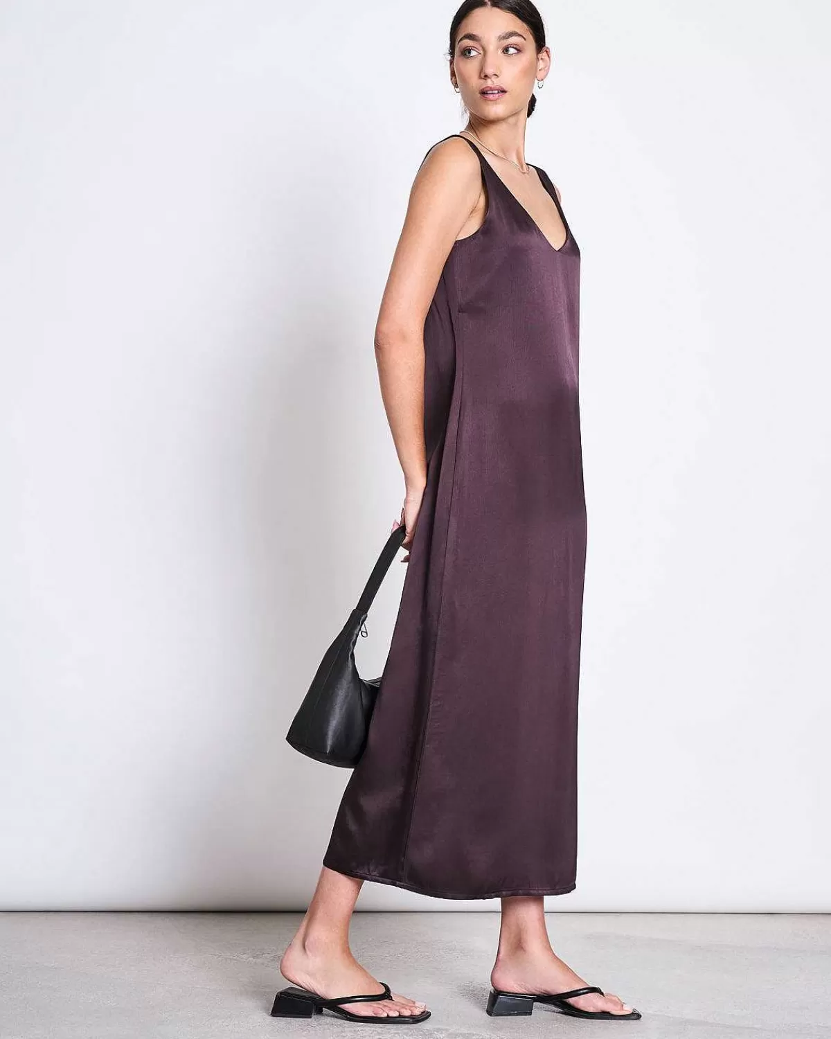 Maxi Dress Benvie Espresso>JAN 'N JUNE Best Sale