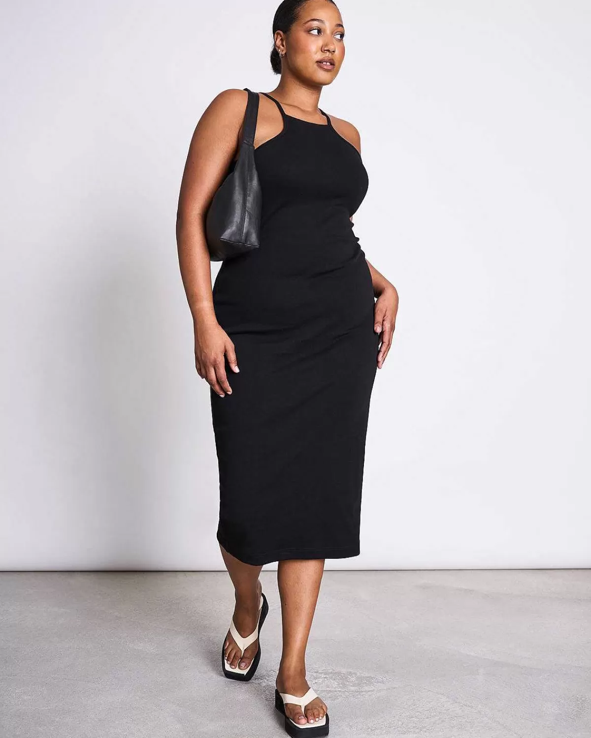 Midi Dress Elita Black>JAN 'N JUNE Best Sale