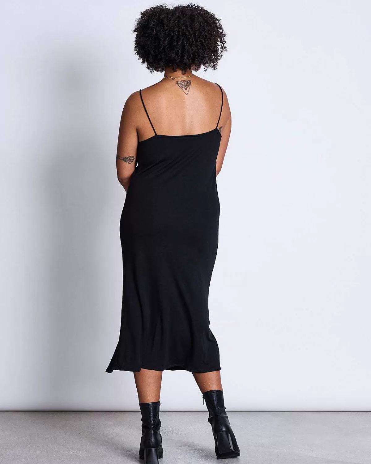 Midi Dress Helen Black>JAN 'N JUNE Outlet