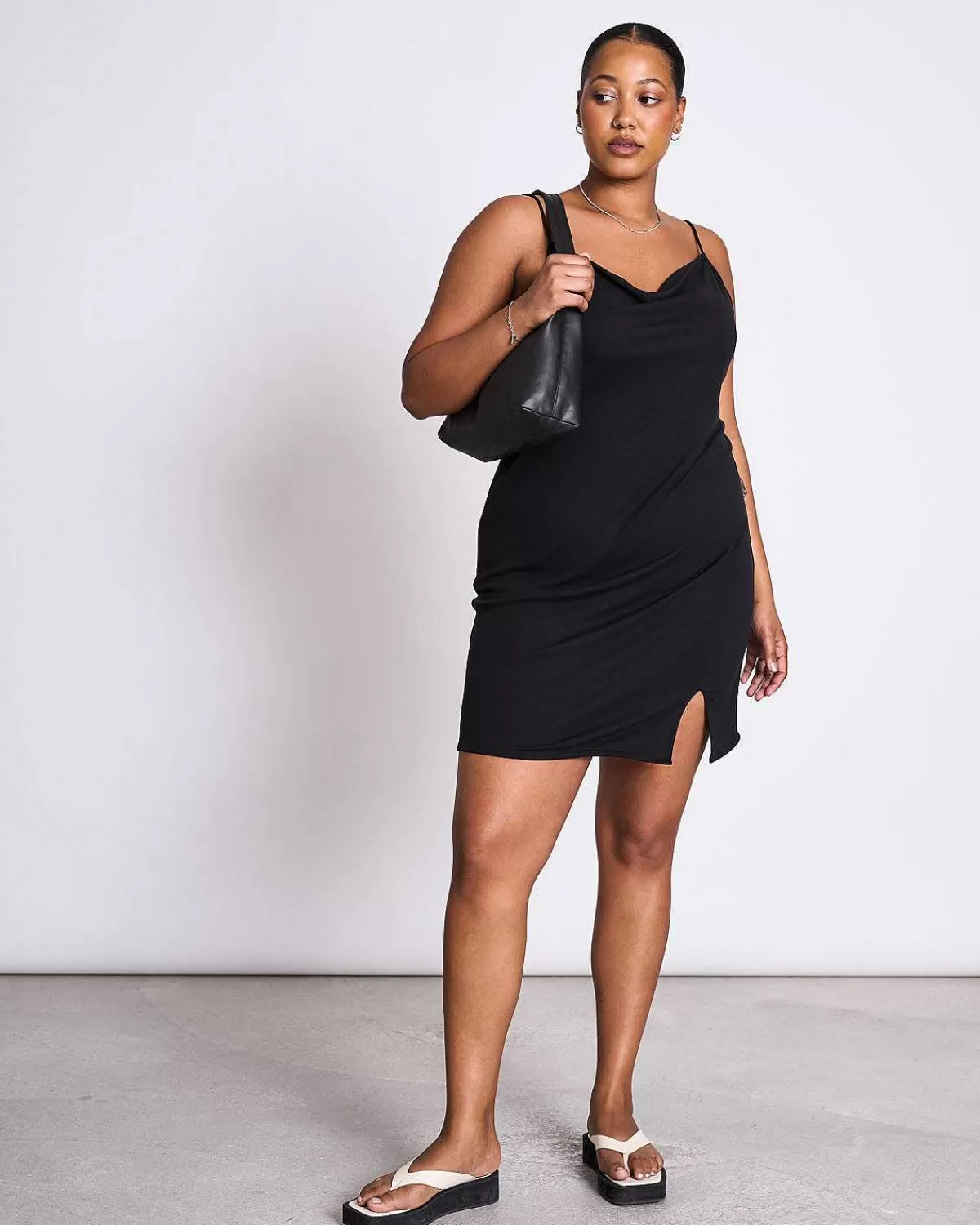 Mini Dress Helen Black>JAN 'N JUNE Discount