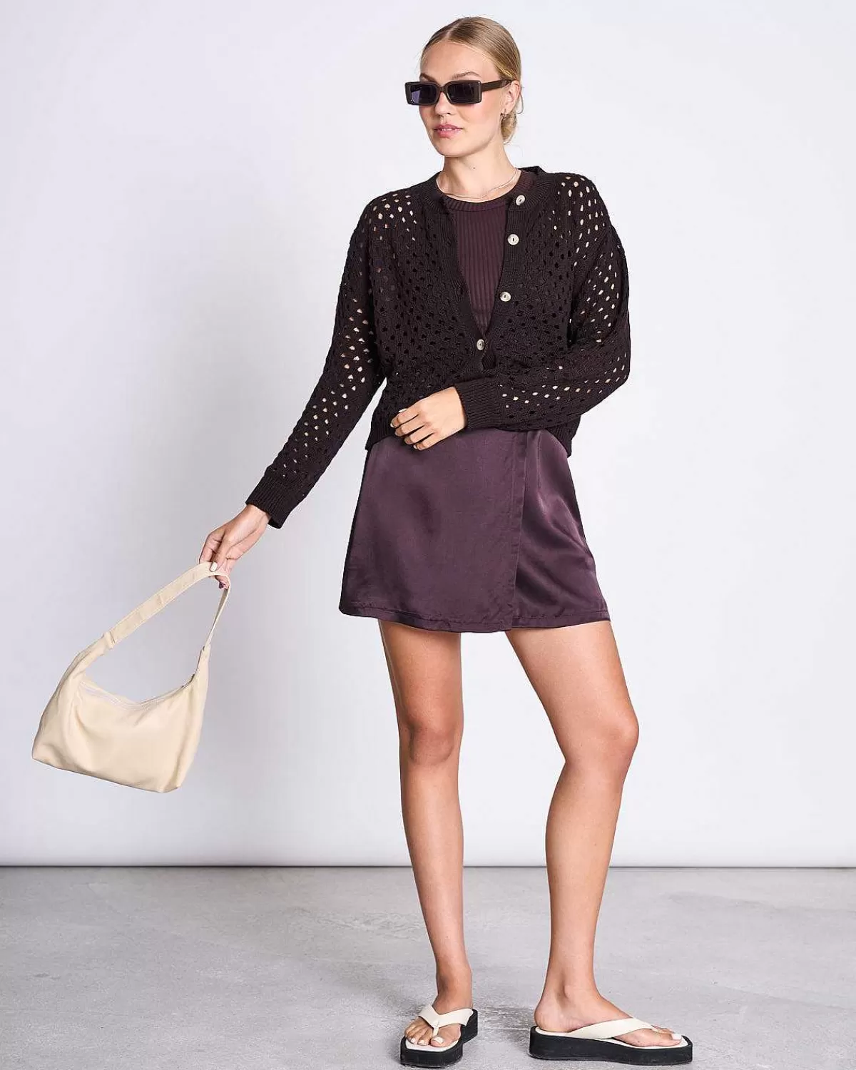 Mini Skirt Filio Espresso>JAN 'N JUNE New