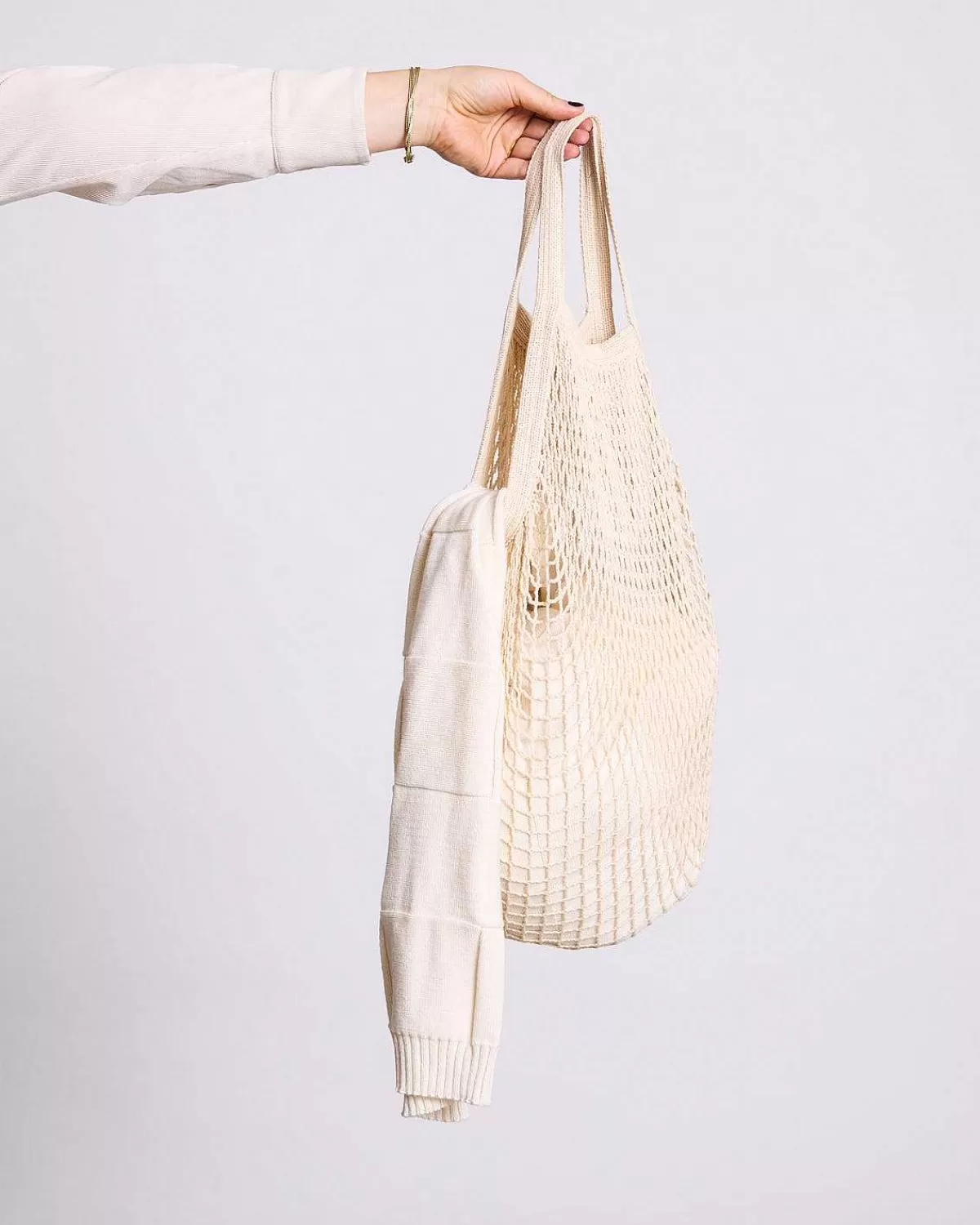 Net Bag Turtle Bag Extra Large Natural>JAN 'N JUNE Best Sale