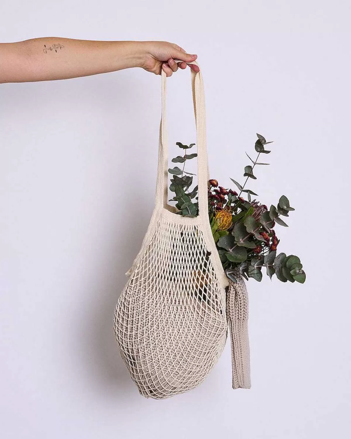 Net Bag Turtle Bag Natural>JAN 'N JUNE Flash Sale