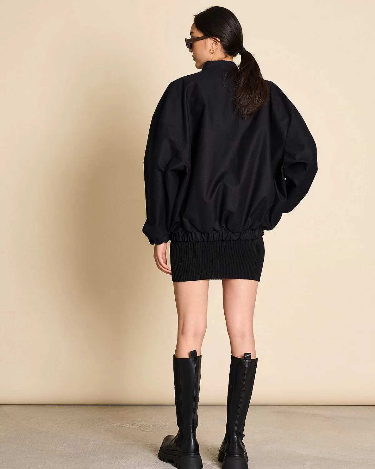 Oversized Blouson Tanaro Black>JAN 'N JUNE Cheap