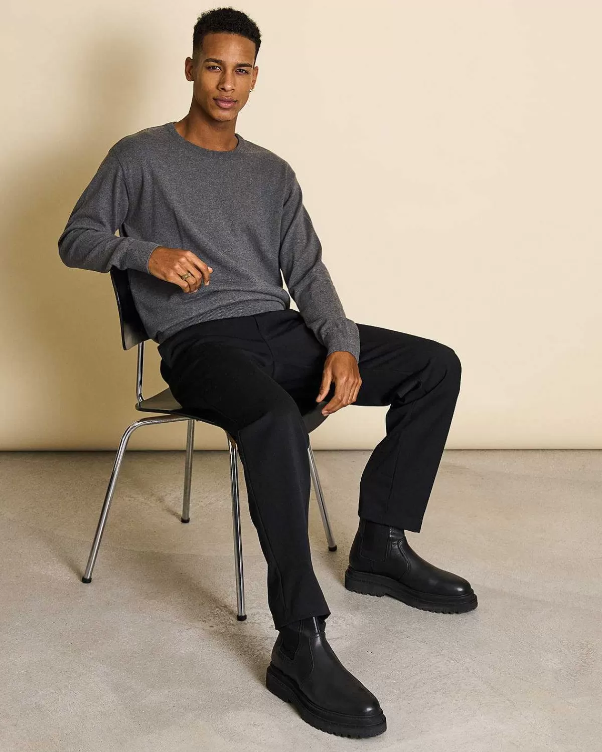 Pants Terek Black For Men>JAN 'N JUNE Fashion