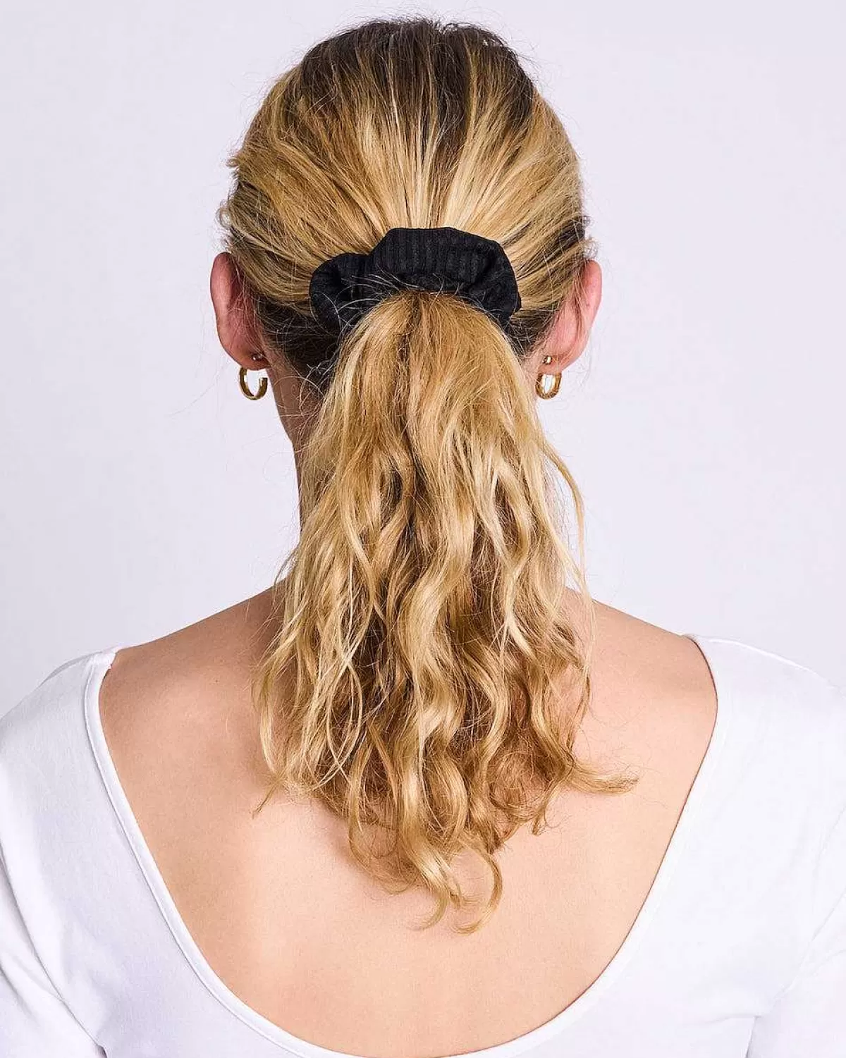 Scrunchie Rib Black Tencel®>JAN 'N JUNE Fashion