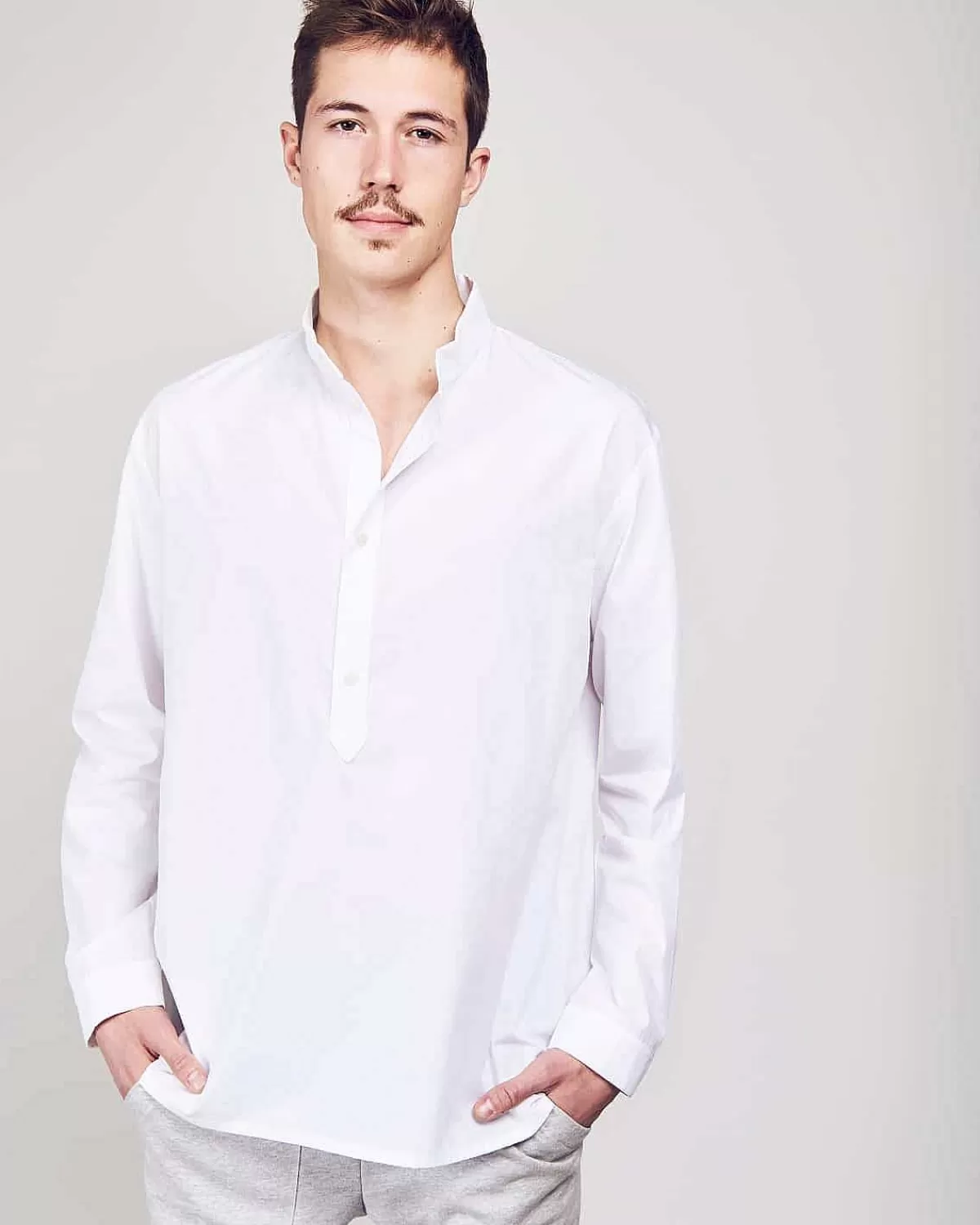 Shirt Arum White For Men>JAN 'N JUNE Flash Sale