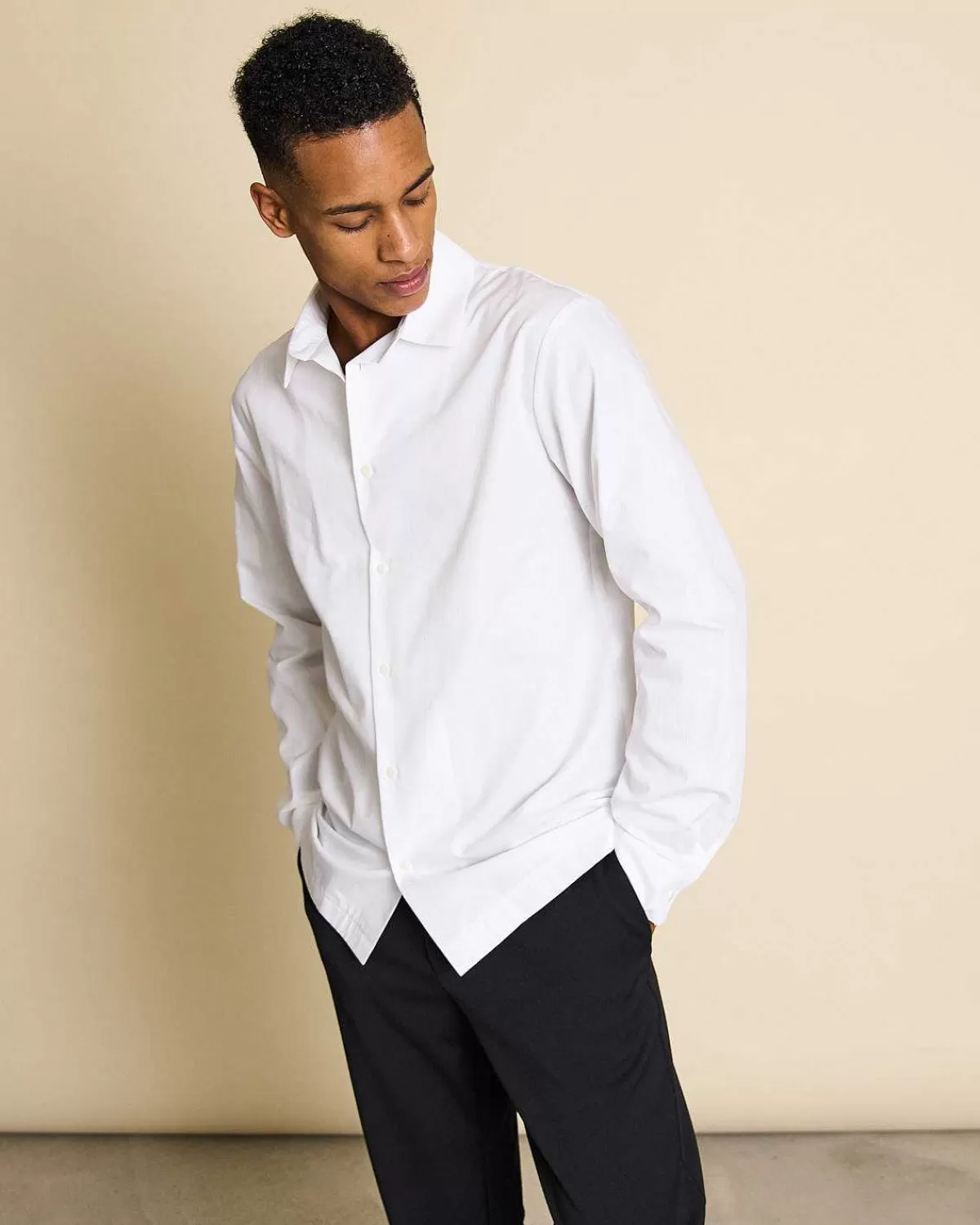 Shirt Trent White For Men>JAN 'N JUNE Flash Sale