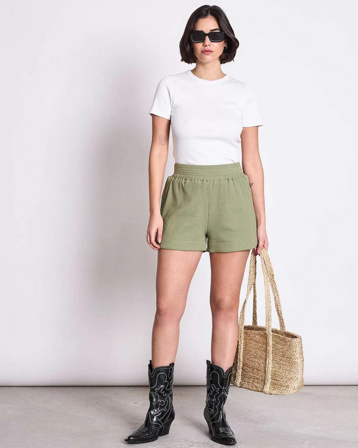 Shorts Loures Pale Olive>JAN 'N JUNE Clearance