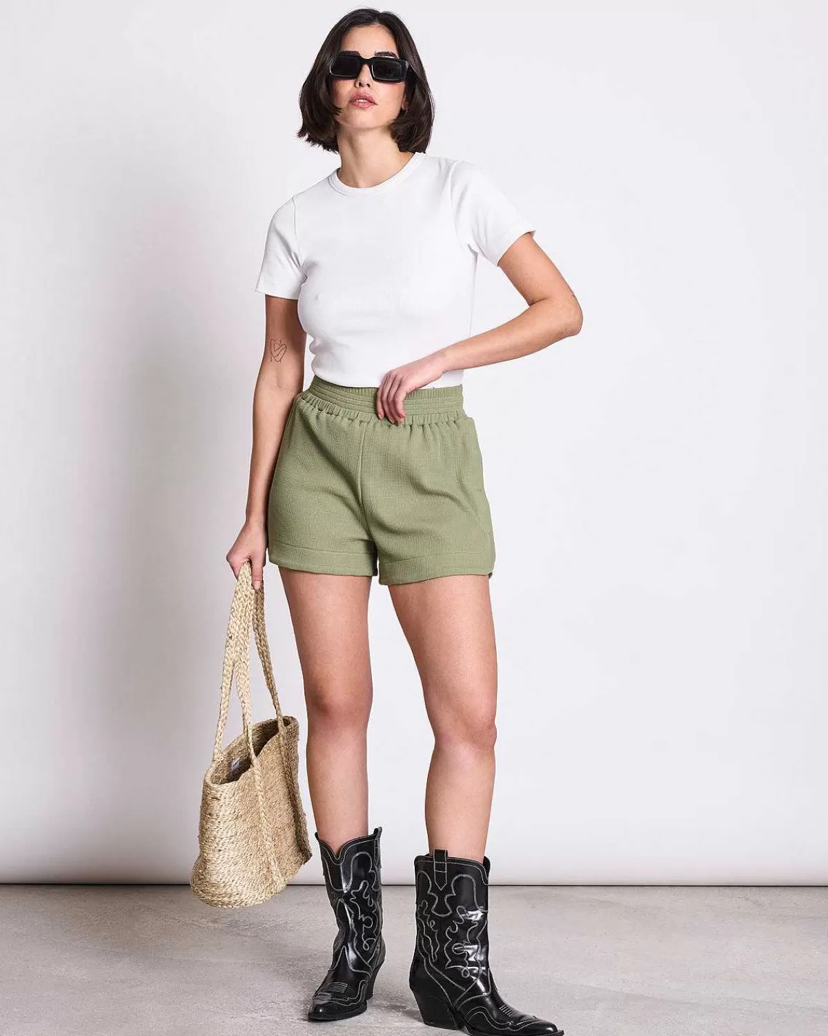 Shorts Loures Pale Olive>JAN 'N JUNE Clearance