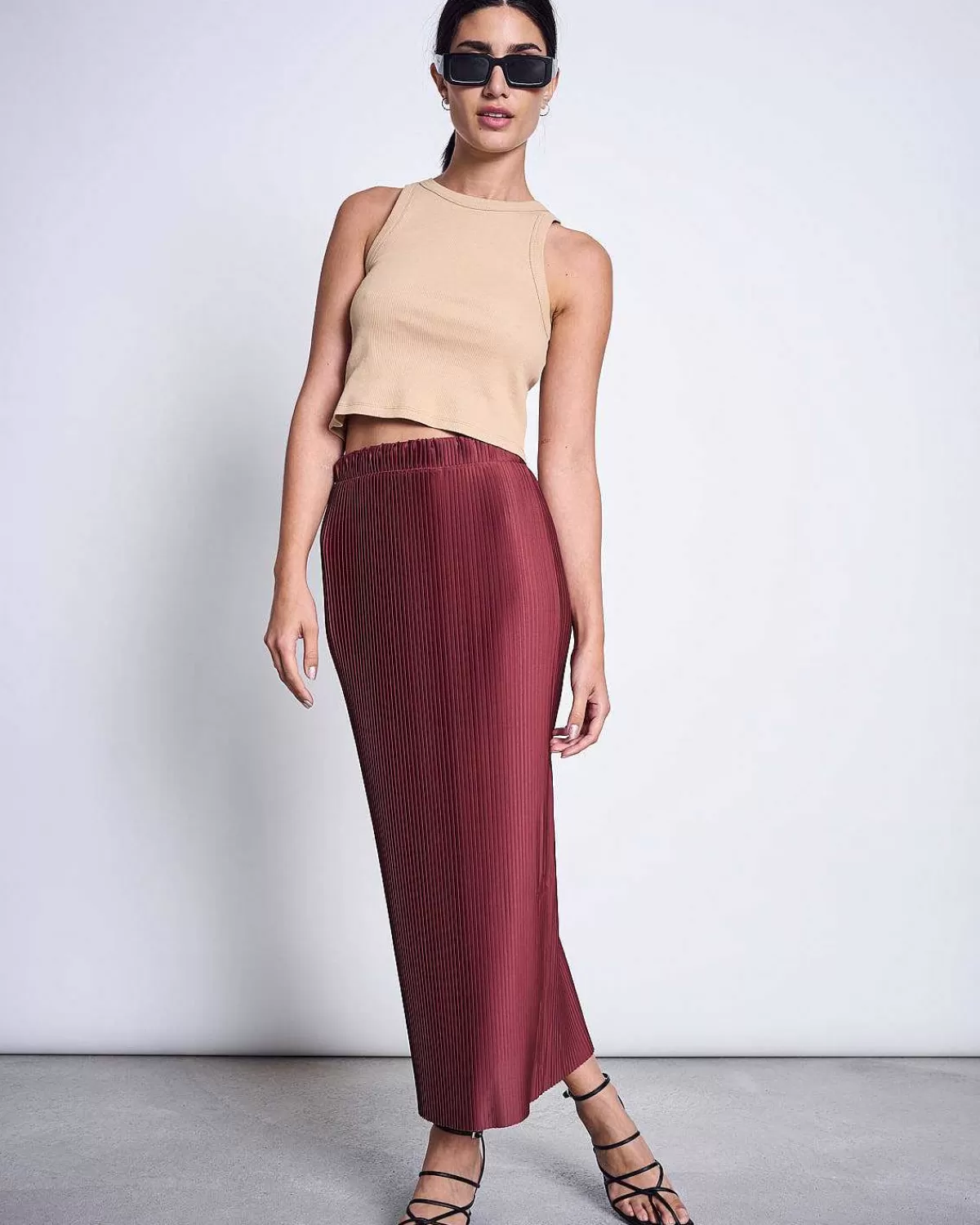 Skirt Tilda Plissee Framboise>JAN 'N JUNE Flash Sale