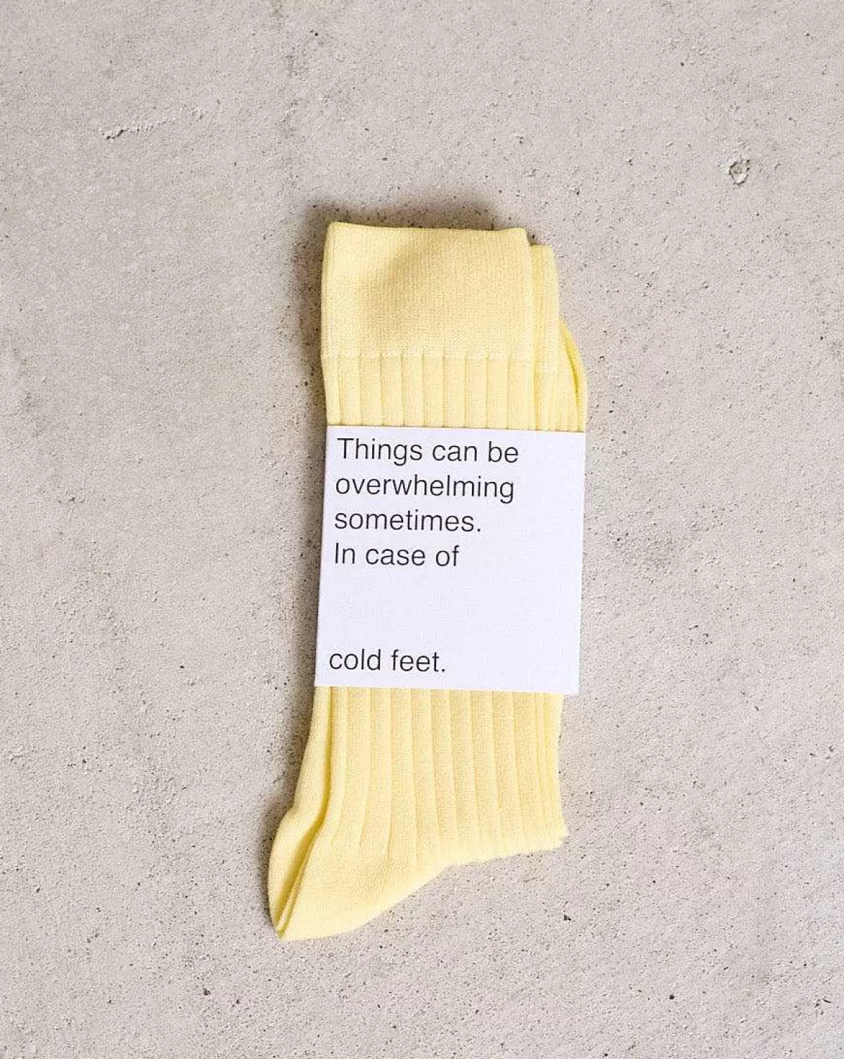 Socks Faded Lemon>JAN 'N JUNE Shop