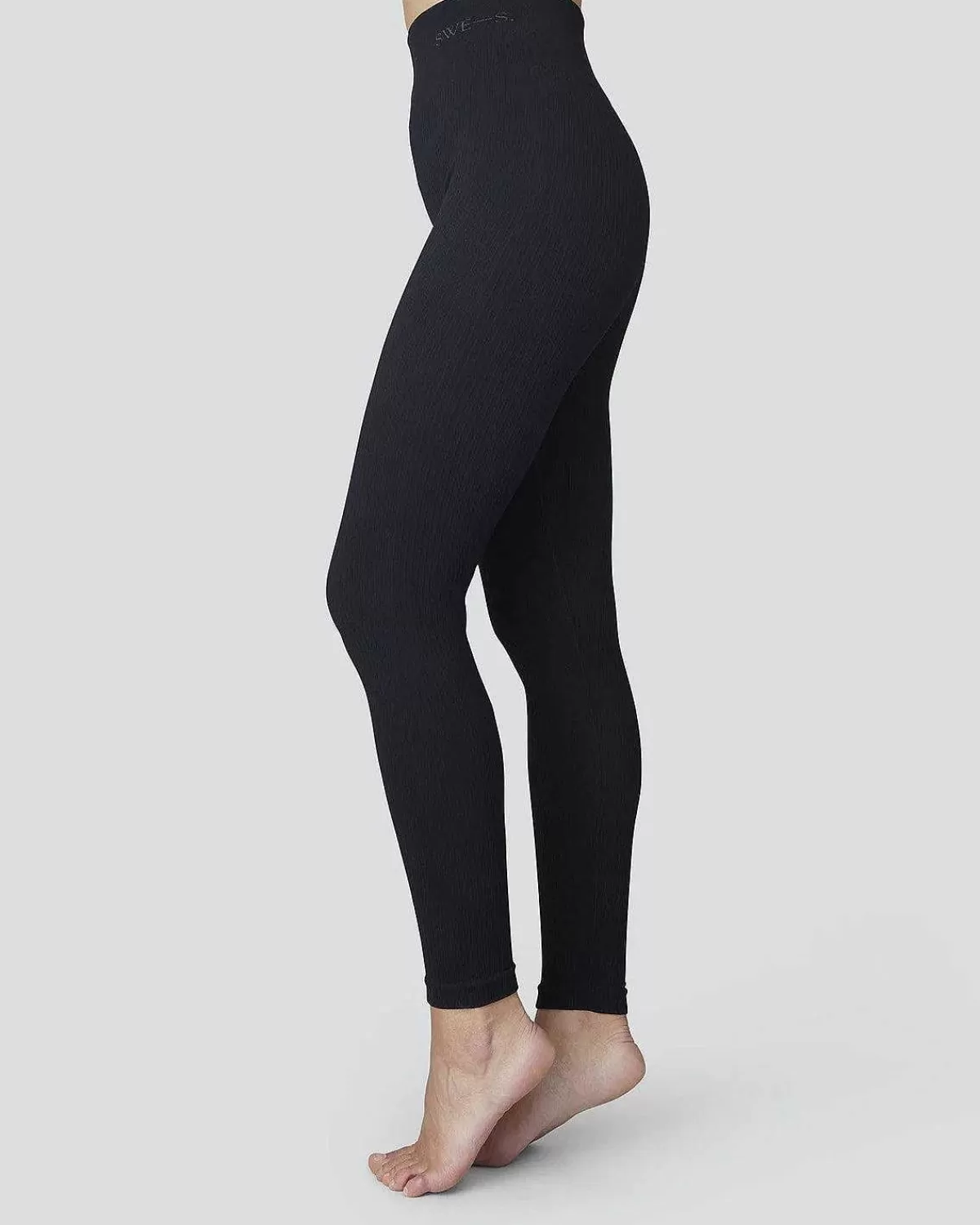 Swedish Stockings Tyra Rib Leggings Black>JAN 'N JUNE Outlet