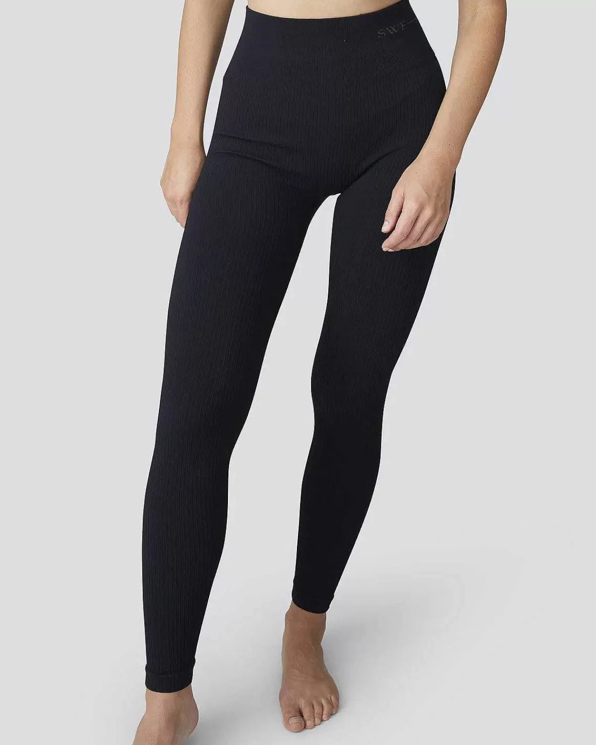 Swedish Stockings Tyra Rib Leggings Black>JAN 'N JUNE Outlet