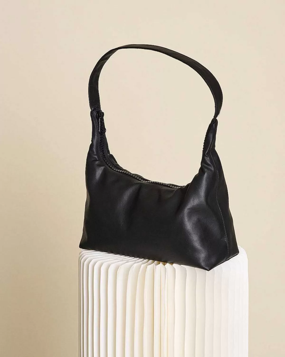 The Vegan Coated Bag Black>JAN 'N JUNE Cheap