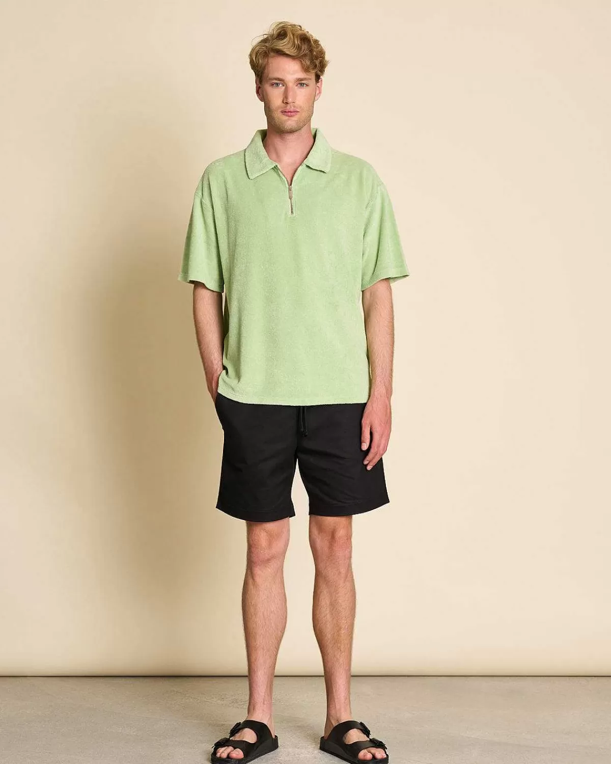 T-Shirt Flor Matcha For Men>JAN 'N JUNE Shop