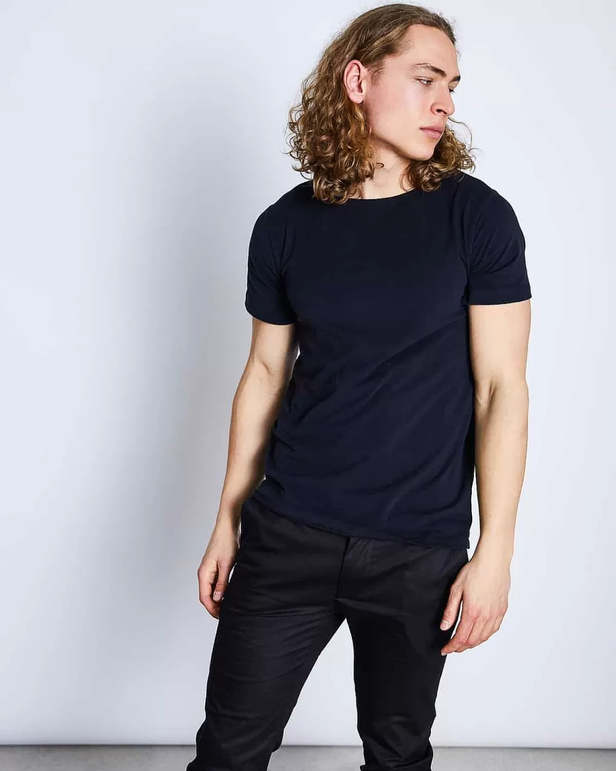 T-Shirt Luke Black For Men>JAN 'N JUNE Store