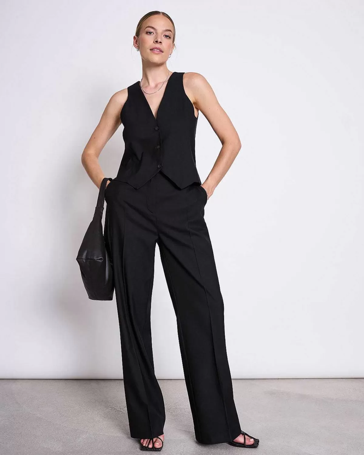 Wide Pants Coralie Black>JAN 'N JUNE Best