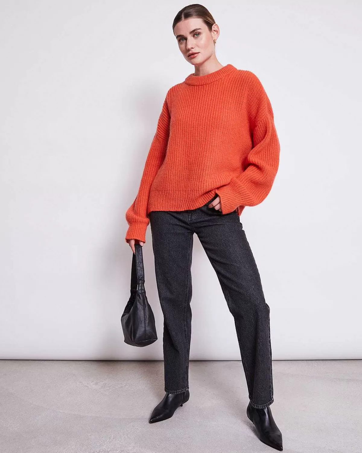 Wooly Jumper Ani Bright Orange>JAN 'N JUNE Shop